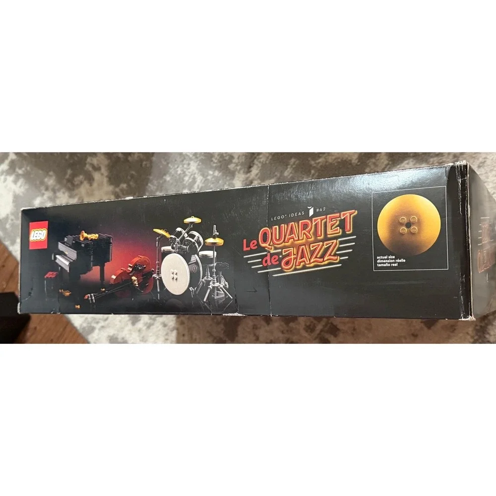 Lego Jazz Quartet Set - Black, Red, Gold, White